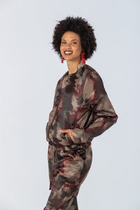 Signature New York Bomber Jacket - Red Fatigue