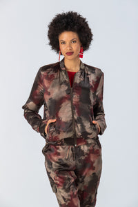 Signature New York Bomber Jacket - Red Fatigue