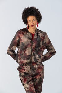 Signature New York Bomber Jacket - Red Fatigue