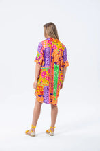 Load image into Gallery viewer, Signature Rio Shirt Dress -Summer Abstract
