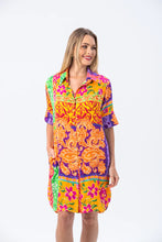 Load image into Gallery viewer, Signature Rio Shirt Dress -Summer Abstract
