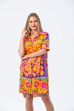 Load image into Gallery viewer, Signature Rio Shirt Dress -Summer Abstract
