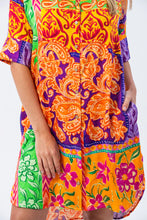 Load image into Gallery viewer, Signature Rio Shirt Dress -Summer Abstract
