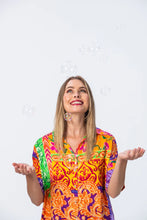 Load image into Gallery viewer, Signature Rio Shirt Dress -Summer Abstract
