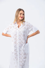 Load image into Gallery viewer, Signature Tahiti Shirt Dress - White
