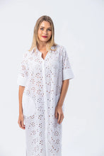 Load image into Gallery viewer, Signature Tahiti Shirt Dress - White
