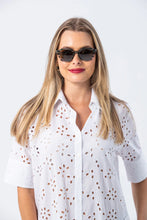 Load image into Gallery viewer, Signature Tahiti Shirt Dress - White
