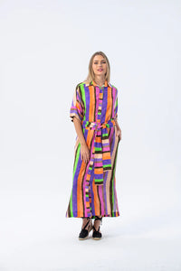 Signature Portofino Dress - Multistripe