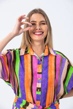 Load image into Gallery viewer, Signature Portofino Dress - Multistripe
