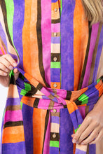 Load image into Gallery viewer, Signature Portofino Dress - Multistripe
