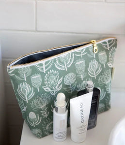 A Love Supreme Small Toiletry Bag - Animal Kingdom Steel