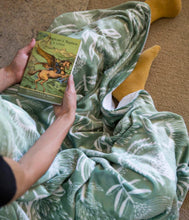 Load image into Gallery viewer, A Love Supreme Large Blanket - Wild at Heart Gunmetal Cool
