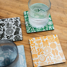 Load image into Gallery viewer, A Love Supreme Coaster Set - Africa Designs Assorted
