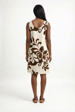 Load image into Gallery viewer, Jo Champ Trapeze Dress - Brown Floral
