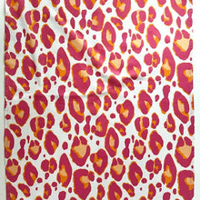 Load image into Gallery viewer, Mooch Tea Towel - Leopard Spot Hot Pink
