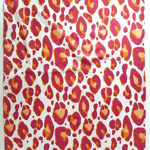 Mooch Tea Towel - Leopard Spot Hot Pink