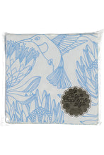 Load image into Gallery viewer, A Love Supreme Paper Napkins  - Protea Blue on White
