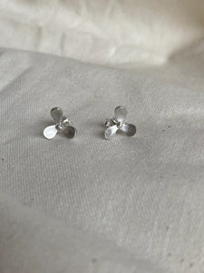 Liwo Sterling Silver Fiore Stud Earrings