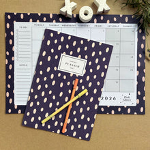 Load image into Gallery viewer, Pink Glitter A4 Planners  - The Spotty One
