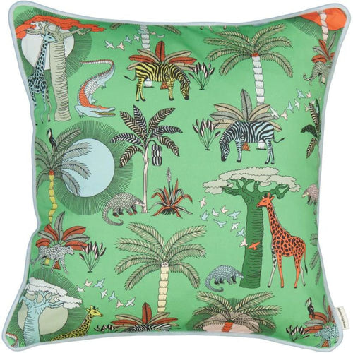 A Love Supreme Cushion Cover 50x50 - Animal Kingdom Green