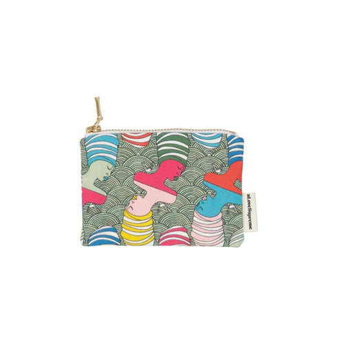 A Love Supreme Coin Purse - African Lady Multi Coloured