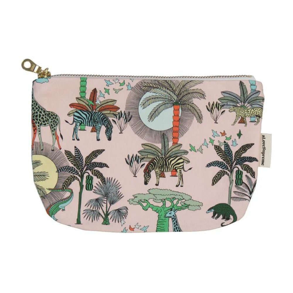 A Love Supreme Standard Pouches - Animal Kingdom Pink