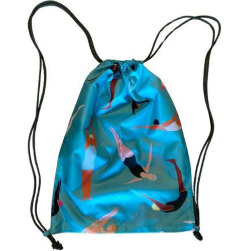 A Love Supreme Drawstring Wet Bag - Freestyle Aqua