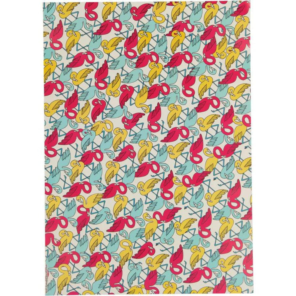 A Love Supreme Wrapping Paper - Flamingo