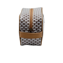 Load image into Gallery viewer, IY Small Toiletry Bag - African Tweed White

