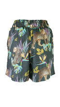 Load image into Gallery viewer, Rush Amalfi Shorts - Cobalt Leopard
