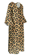 Load image into Gallery viewer, Rush Beach to Bar Dress - Midnight Leopard
