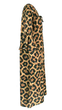 Load image into Gallery viewer, Rush Beach to Bar Dress - Midnight Leopard
