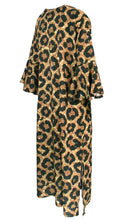 Load image into Gallery viewer, Rush Beach to Bar Dress - Midnight Leopard
