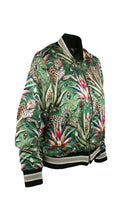Load image into Gallery viewer, Rush Lined Bomber Jacket - Wild Emerald
