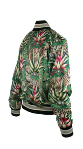 Rush Lined Bomber Jacket - Wild Emerald