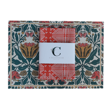 Load image into Gallery viewer, Caversham Textiles Napkins - Christmas Geometric
