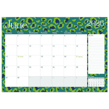 Load image into Gallery viewer, Macaroon A3 Desk Calendar - Lumo Leopard
