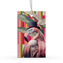 Load image into Gallery viewer, Moon &amp; Back Gift Tag Set - Flamingo Fantasy
