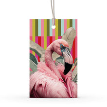 Load image into Gallery viewer, Moon &amp; Back Gift Tag Set - Flamingo Fantasy
