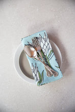Load image into Gallery viewer, A Love Supreme Napkins - King Protea Blue on Blue
