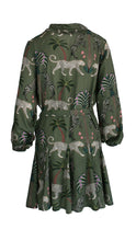 Load image into Gallery viewer, Rush Flare Dress - Okavango Olive
