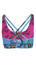 Load image into Gallery viewer, Rush Free My Heart Bra - Lunch with Leopards Blue
