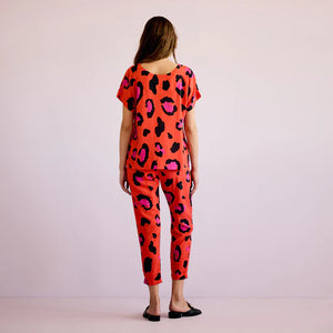 Good Skinny Smarty Pants - Orange Leo