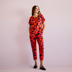 Good Skinny Smarty Pants - Orange Leo