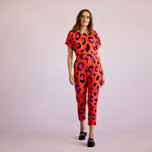 Load image into Gallery viewer, Good Skinny Smarty Pants - Orange Leo
