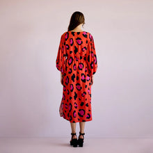 Load image into Gallery viewer, Good Melody Dress - Orange Leo
