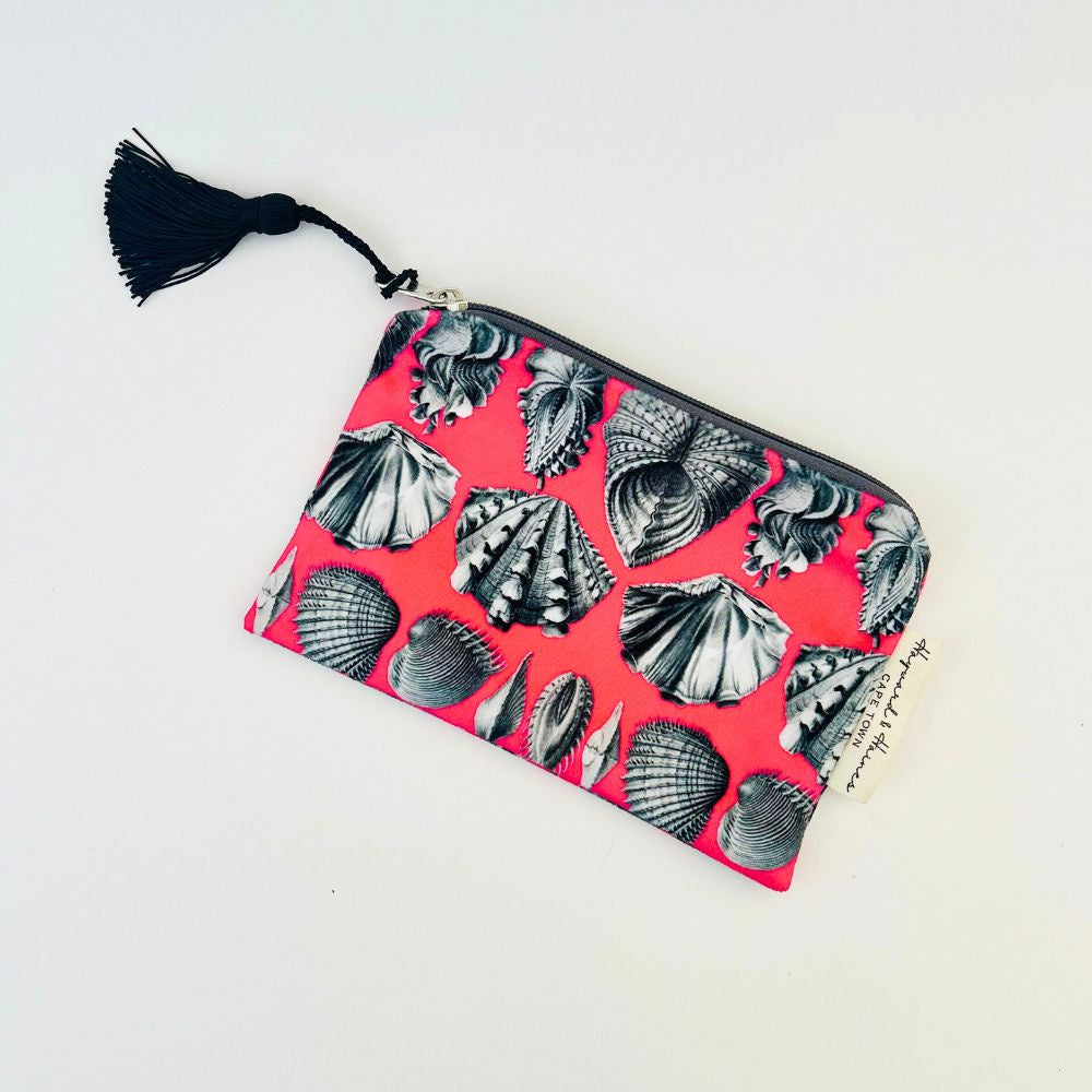 Hayward & Haines Small Make-up Bag - Pink Shells