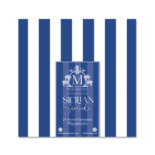 Load image into Gallery viewer, Round Disposable Placemats with Matching Coasters - Sicilian Seaside
