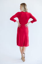 Load image into Gallery viewer, Trinity Betty Wrap Dress - Red
