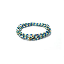 Load image into Gallery viewer, Kiki Collection Beaded Bracelet - Into the Blue
